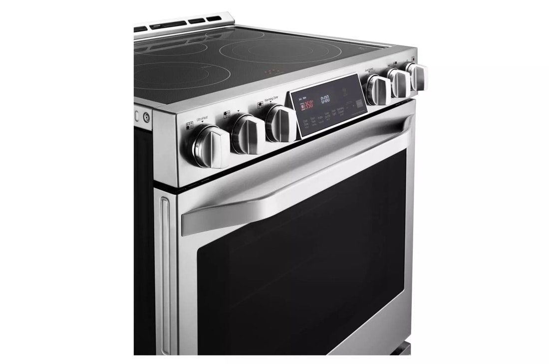 LG STUDIO 6.3 cu. ft. Electric Single Oven Slide-In-range with ProBake Convection® LSSE3027ST