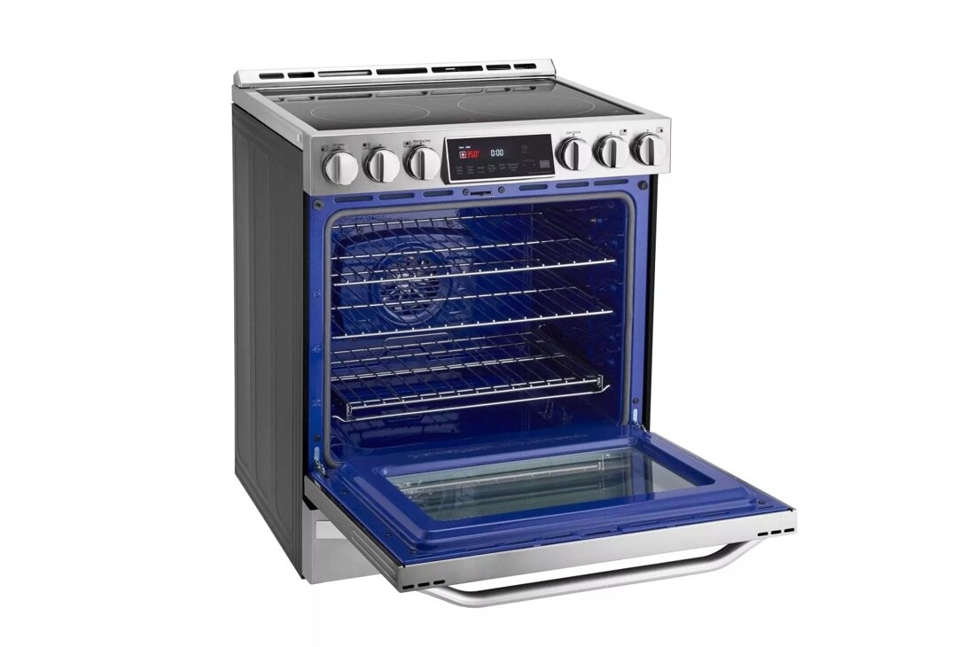 LG STUDIO 6.3 cu. ft. Electric Single Oven Slide-In-range with ProBake Convection® LSSE3027ST