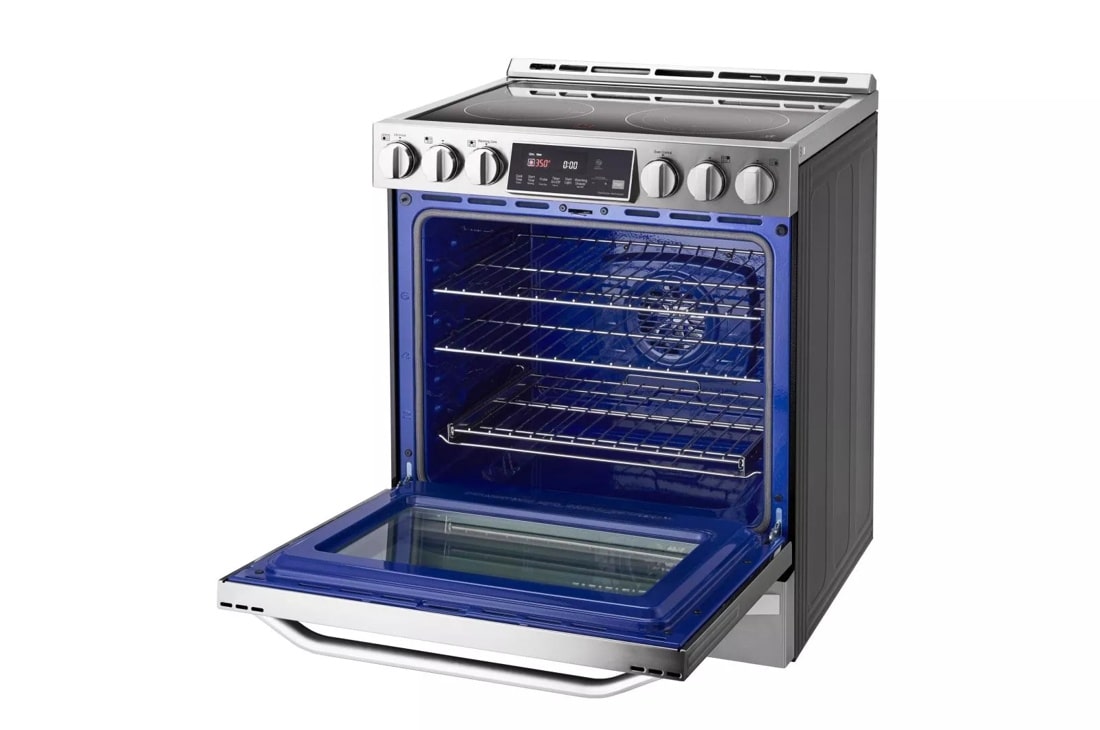 LG STUDIO 6.3 cu. ft. Electric Single Oven Slide-In-range with ProBake Convection® LSSE3027ST