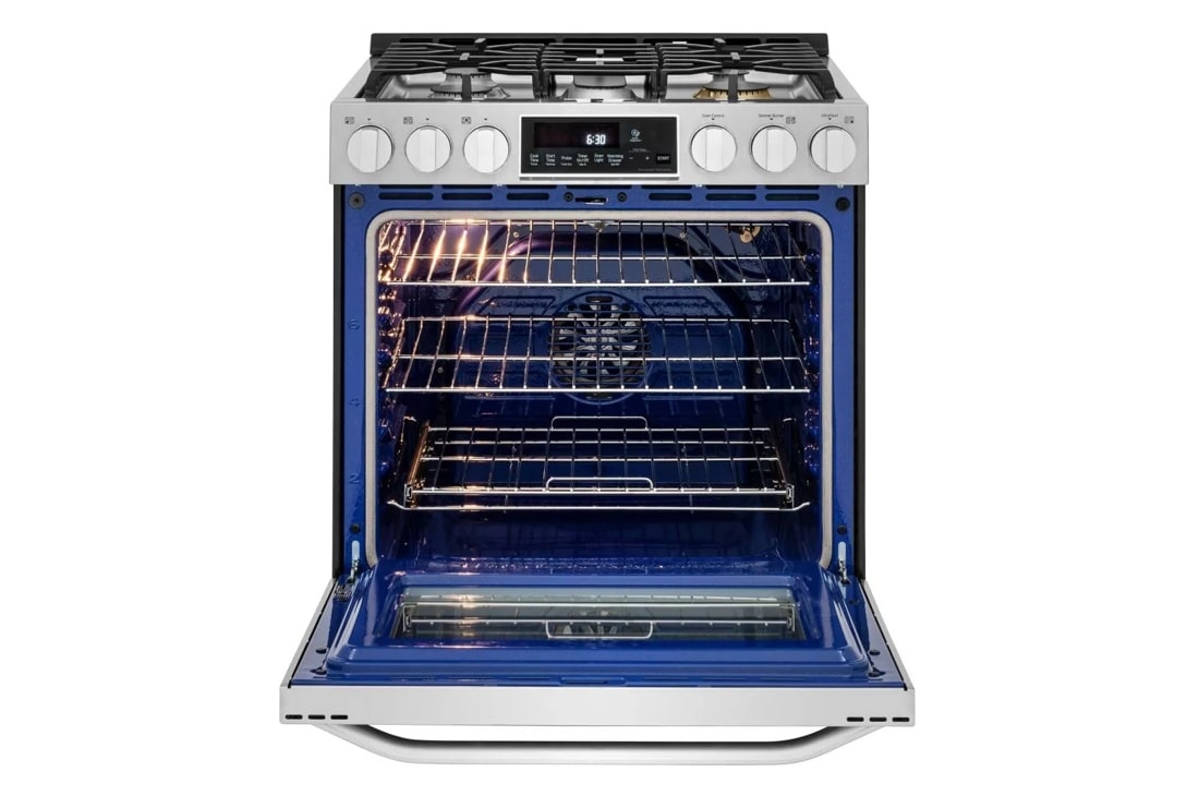 LG STUDIO 6.3 cu. ft. Smart wi-fi Enabled Gas Slide-in Range with ProBake Convection® LSSG3017ST