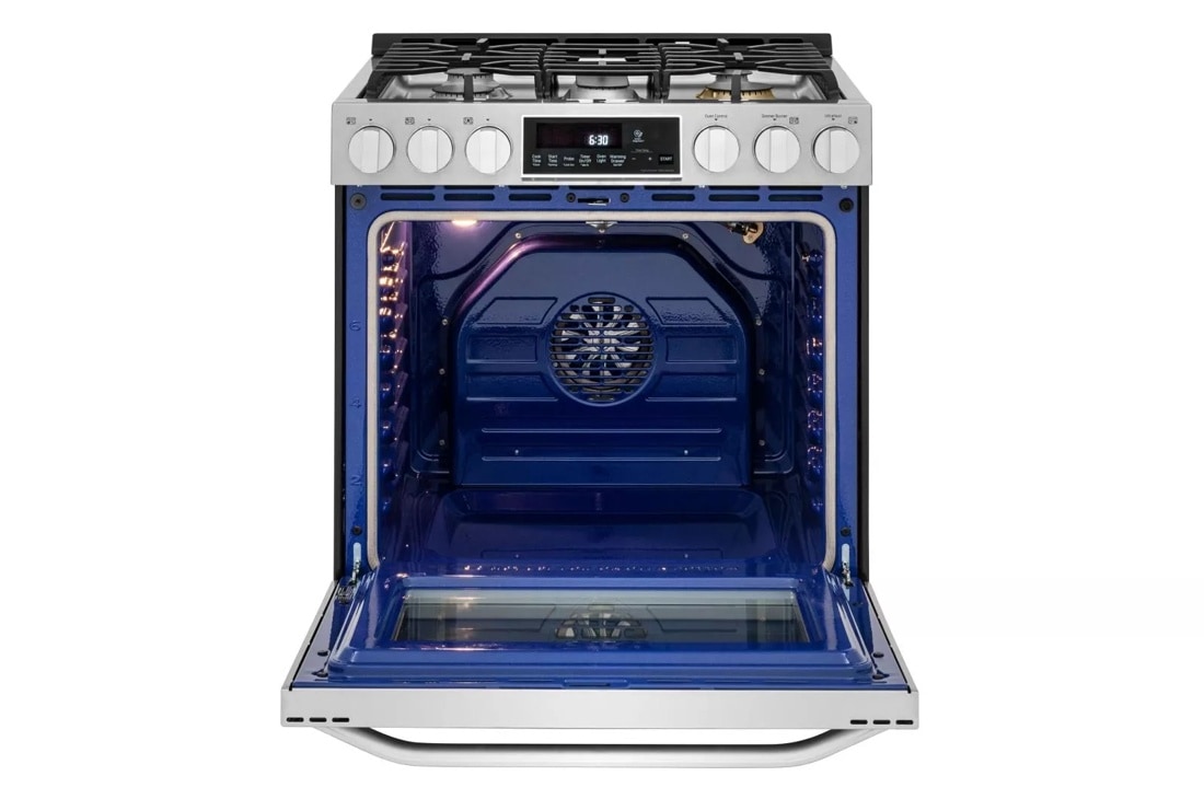 LG STUDIO 6.3 cu. ft. Smart wi-fi Enabled Gas Slide-in Range with ProBake Convection® LSSG3017ST
