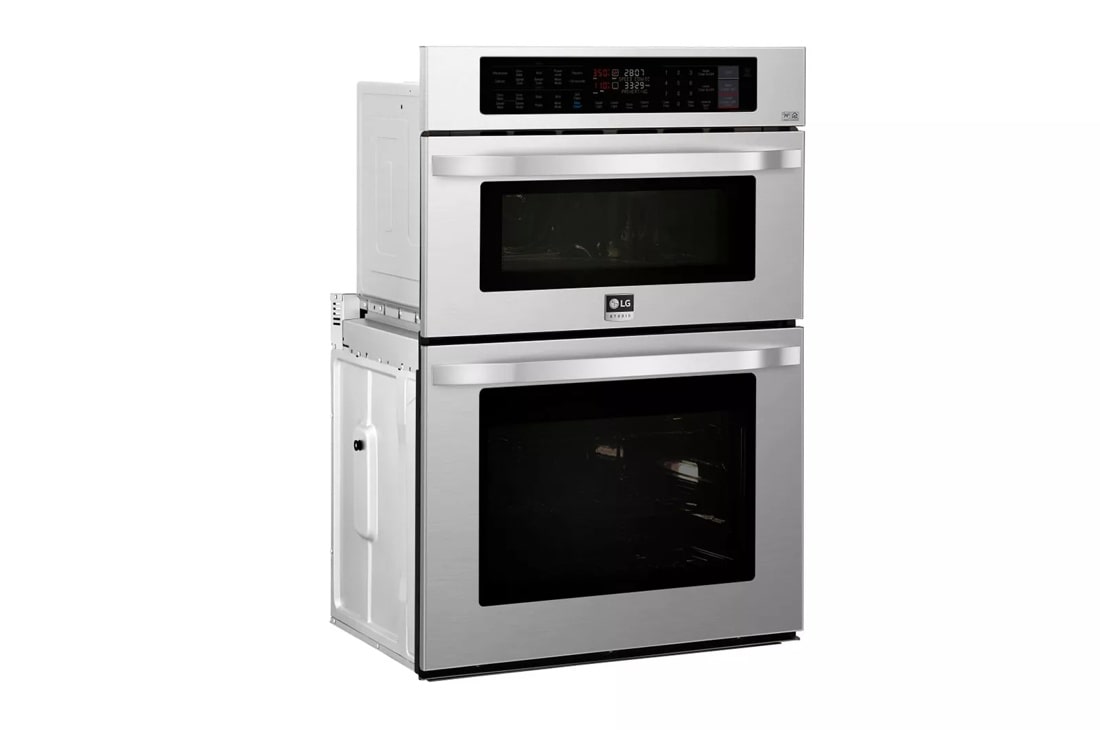 LG STUDIO 1.7/4.7 cu. ft. Smart wi-fi Enabled Combination Double Wall Oven LSWC307ST