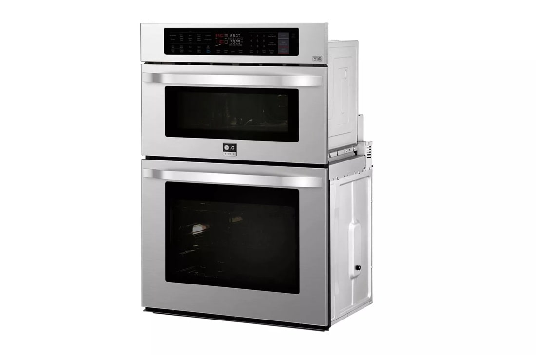 LG STUDIO 1.7/4.7 cu. ft. Smart wi-fi Enabled Combination Double Wall Oven LSWC307ST