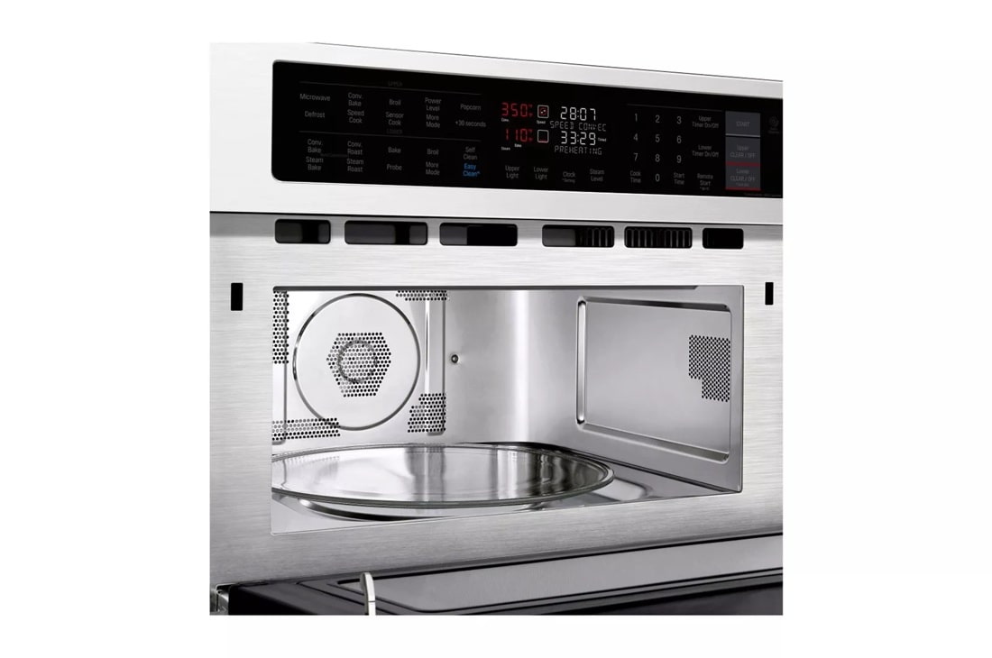 LG STUDIO 1.7/4.7 cu. ft. Smart wi-fi Enabled Combination Double Wall Oven LSWC307ST