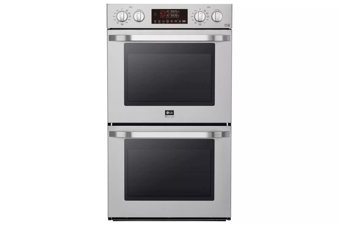 LG STUDIO 4.7 cu. ft. Smart wi-fi Enabled Double Built-In Wall Oven LSWD307ST