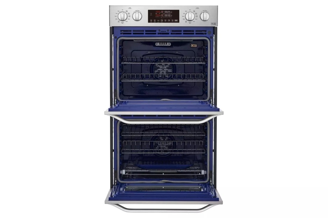 LG STUDIO 4.7 cu. ft. Smart wi-fi Enabled Double Built-In Wall Oven LSWD307ST