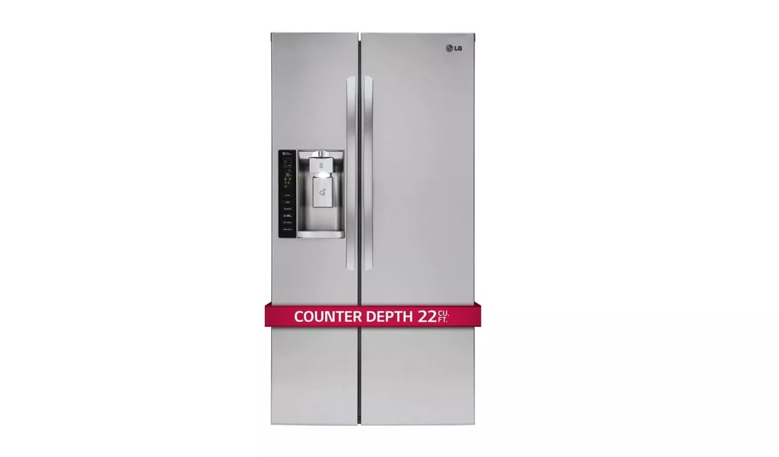 22 cu. ft. Side-by-Side Counter-Depth Refrigerator LSXC22326S