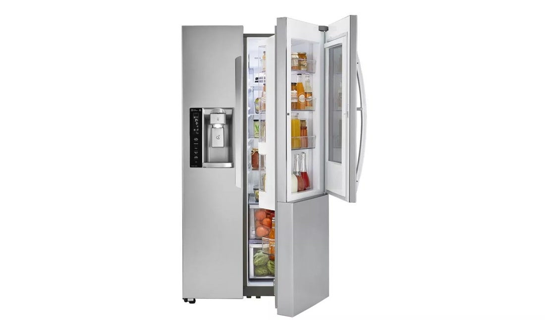 22 cu.ft. Smart wi-fi Enabled InstaView™ Door-in-Door® Counter-Depth Refrigerator LSXC22396S