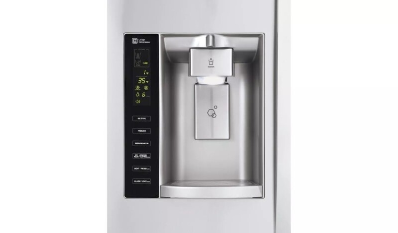 22 Cu. Ft. Smart Wi-fi Enabled Side-by-side Counter-depth Refrigerator LSXC22426S