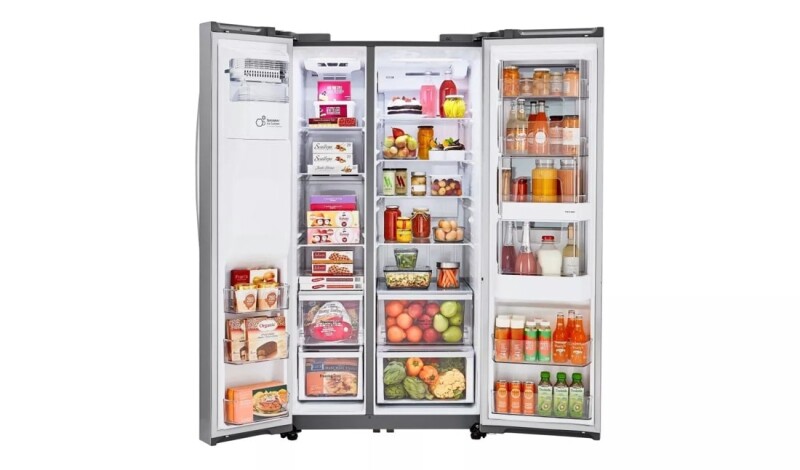 26 Cu.ft. Smart Wi-fi Enabled Instaview™ Door-in-door® Refrigerator LSXS26396S