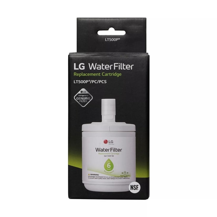 LG - 6 Month / 500 Gallon Capacity Replacement Refrigerator Water Filter (NSF42*) LT500P