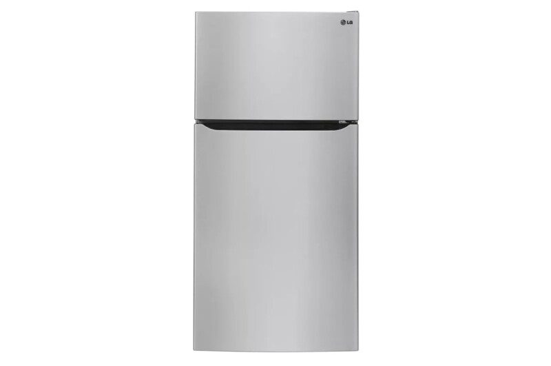 LG 24 cu. ft. Top Mount Refrigerator Stainless Steel LTCS24223S Picture 1