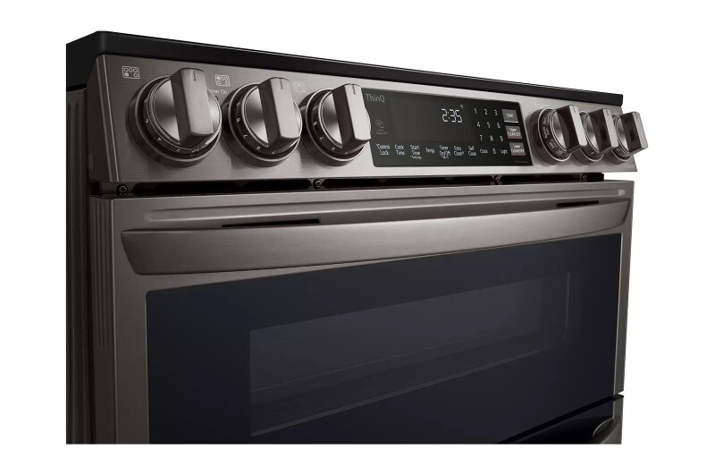 7.3 Cu. Ft. Smart Electric Double Oven Slide-in Range With Instaview®, Probake® Convection, Air Fry, And Air Sous Vide LTEL7337D