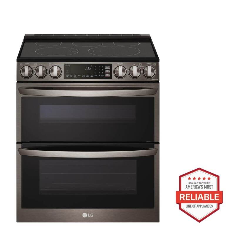 7.3 Cu. Ft. Smart Electric Double Oven Slide-in Range With Instaview®, Probake® Convection, Air Fry, And Air Sous Vide LTEL7337D