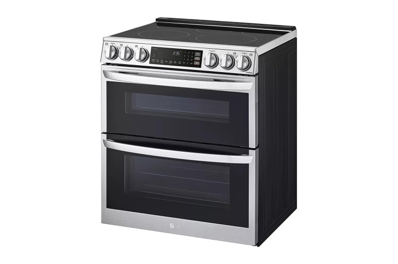 7.3 cu. ft. Smart Electric Double Oven Slide-in Range with InstaView®, ProBake® Convection, Air Fry, and Air Sous Vide LTEL7337F