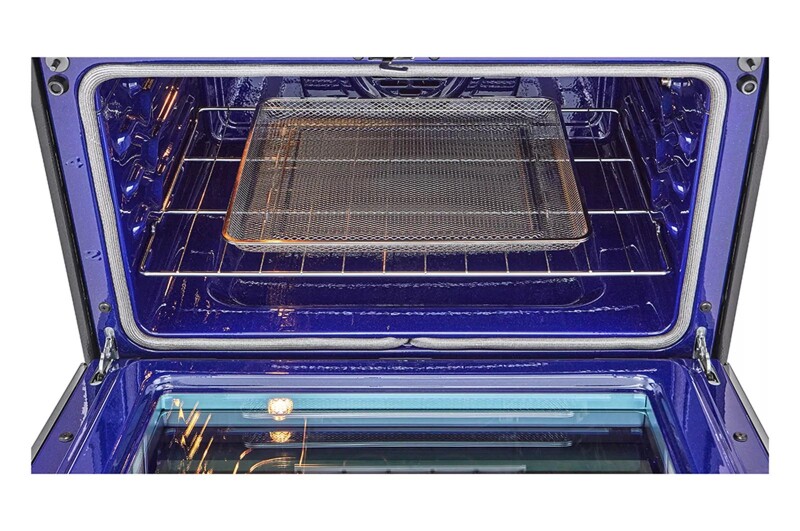 7.3 cu. ft. Smart Electric Double Oven Slide-in Range with InstaView®, ProBake® Convection, Air Fry, and Air Sous Vide LTEL7337F