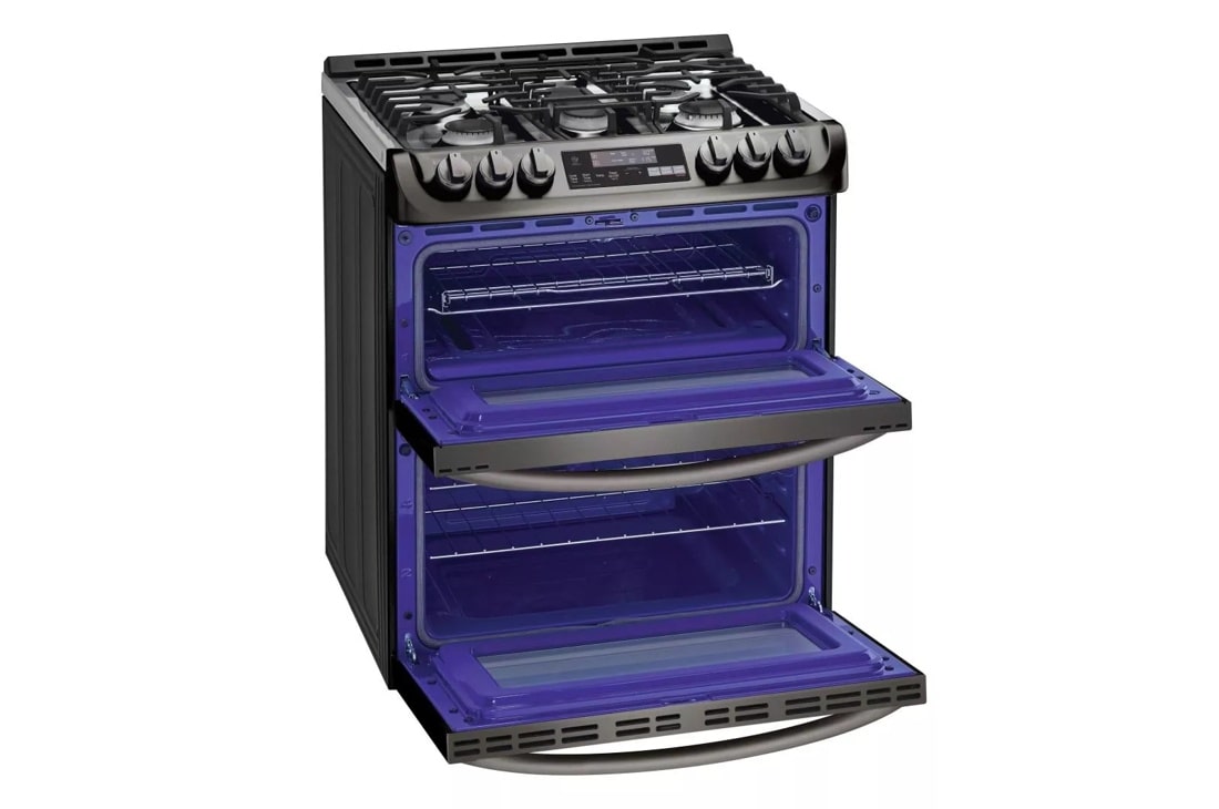 6.9 cu. ft. Smart wi-fi Enabled Gas Double Oven Slide-In Range with ProBake Convection® and EasyClean® LTG4715BD