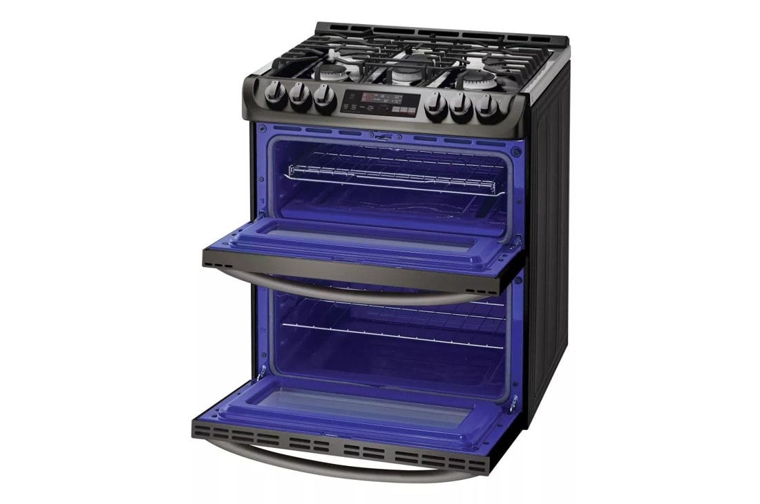 6.9 cu. ft. Smart wi-fi Enabled Gas Double Oven Slide-In Range with ProBake Convection® and EasyClean® LTG4715BD