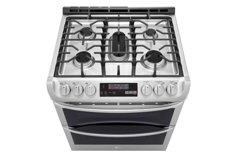 6.9 cu. ft. Smart wi-fi Enabled Gas Double Oven Slide-In Range with ProBake Convection® and EasyClean® LTG4715ST