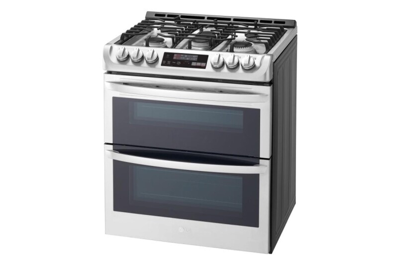 6.9 cu. ft. Smart wi-fi Enabled Gas Double Oven Slide-In Range with ProBake Convection® and EasyClean® LTG4715ST
