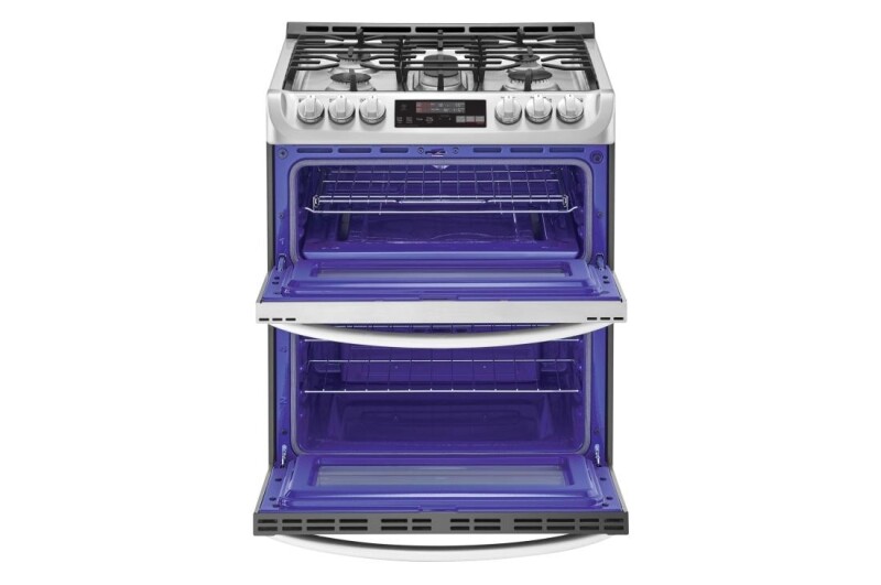 6.9 cu. ft. Smart wi-fi Enabled Gas Double Oven Slide-In Range with ProBake Convection® and EasyClean® LTG4715ST