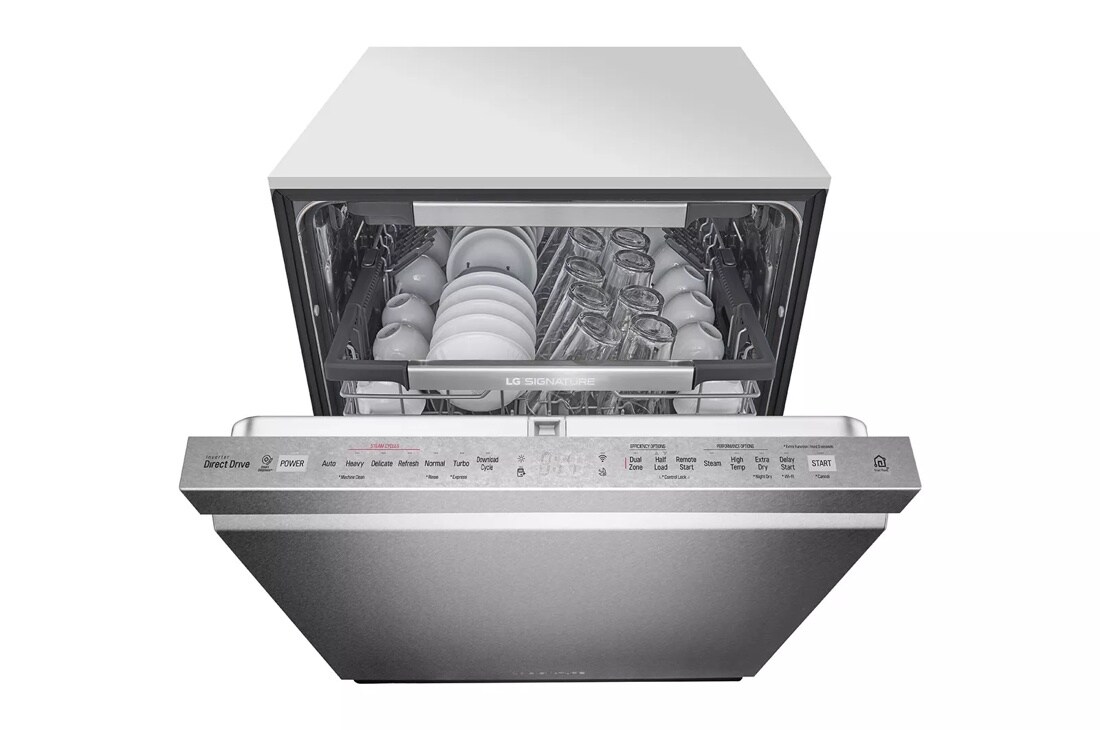 Top Control Smart Wi-fi Enabled Dishwasher With Truesteam® And Quadwash™ LUDP8908SN