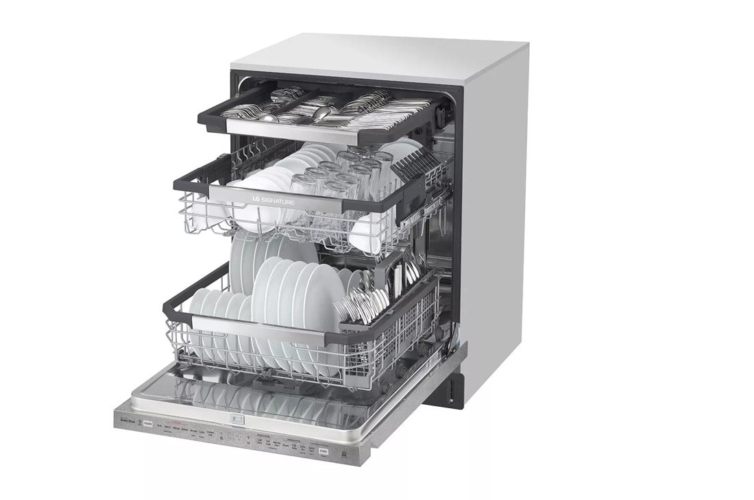 Top Control Smart Wi-fi Enabled Dishwasher With Truesteam® And Quadwash™ LUDP8908SN