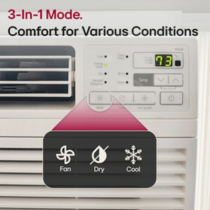 10,000 BTU Smart Wi-Fi Enabled Window Air Conditioner LW1017ERSM1