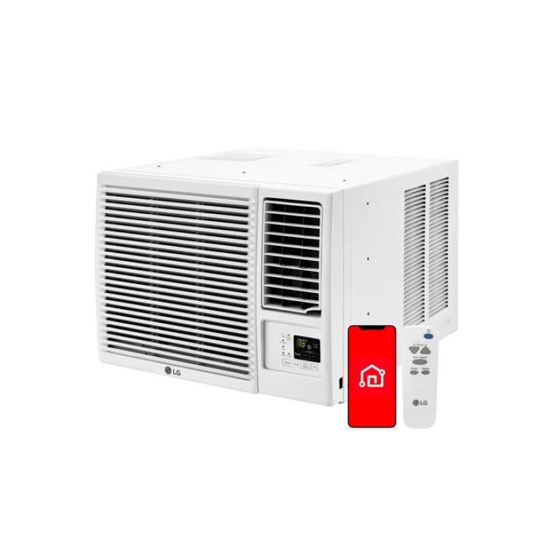 18,000 BTU Smart Wi-Fi Enabled Window Air Conditioner, Cooling & Heating LW1823HRSM