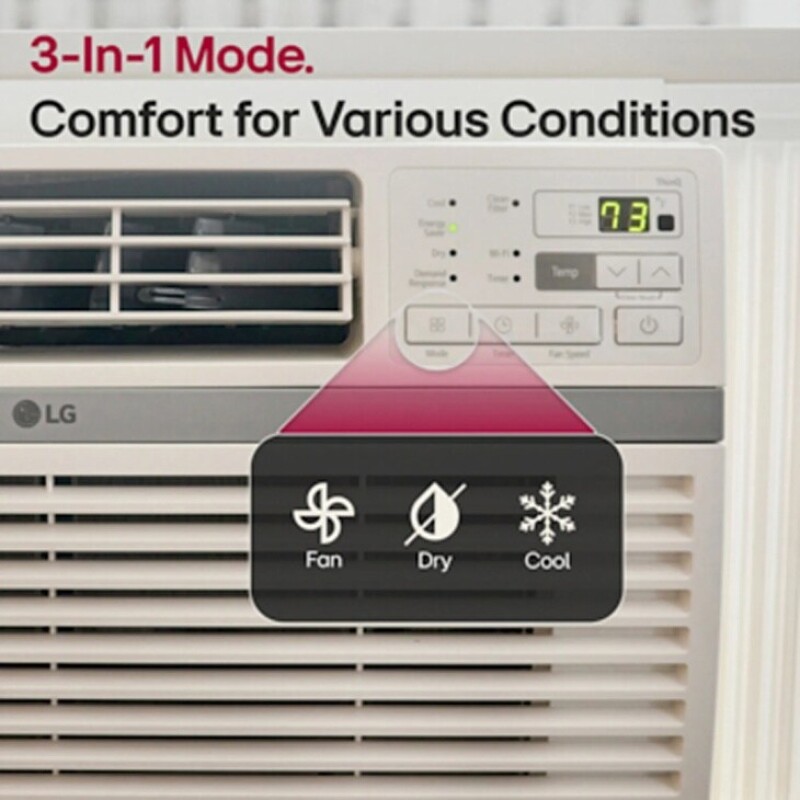 8,000 BTU Window Air Conditioner LW8024RD