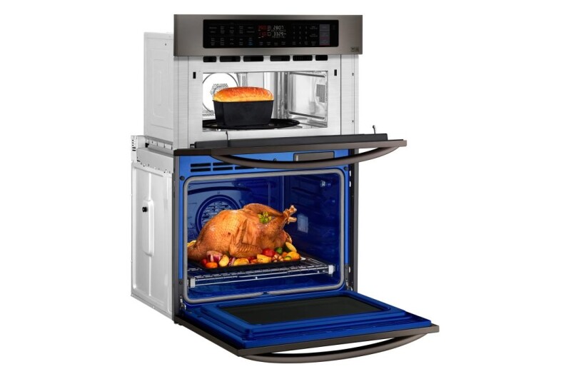 1.7/4.7 Cu. Ft. Smart Wi-fi Enabled Combination Double Wall Oven LWC3063BD