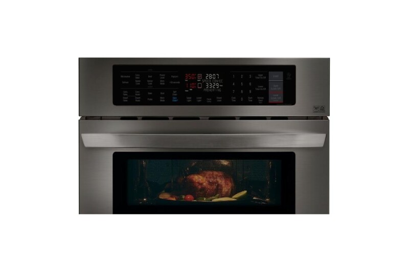 1.7/4.7 Cu. Ft. Smart Wi-fi Enabled Combination Double Wall Oven LWC3063BD