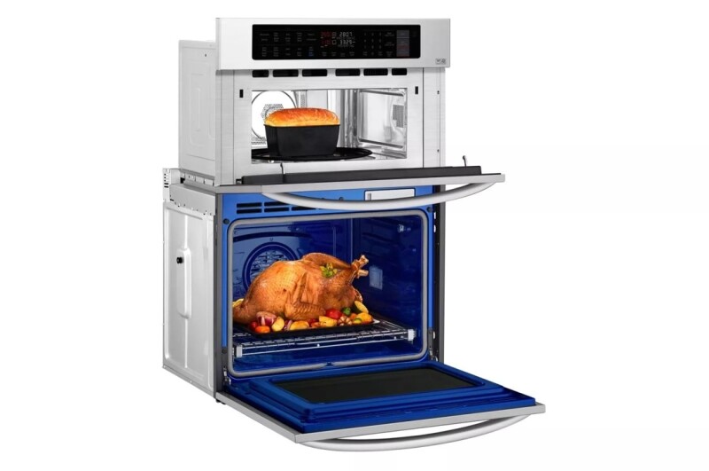 1.7/4.7 cu. ft. Smart wi-fi Enabled Combination Double Wall Oven LWC3063ST