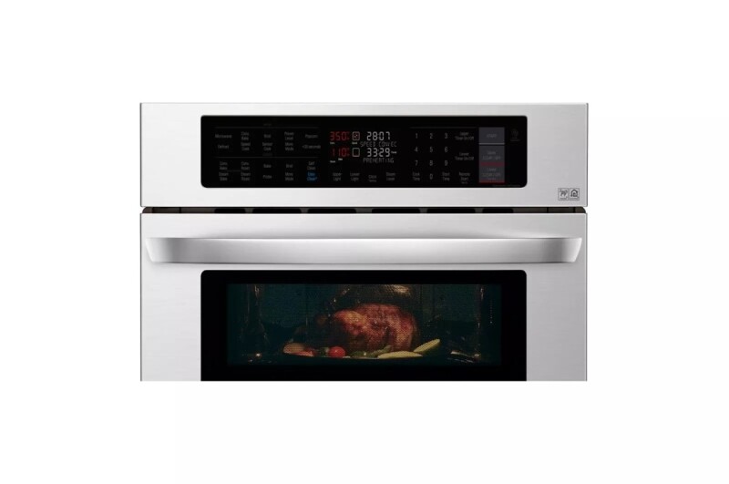1.7/4.7 cu. ft. Smart wi-fi Enabled Combination Double Wall Oven LWC3063ST