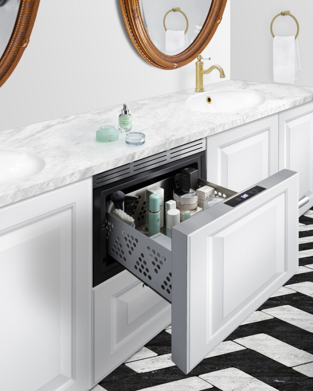 18" Wide Built-In BeautiFridge Cosmetics Refrigerated Drawer (Panel Not Included) LX1DPNR