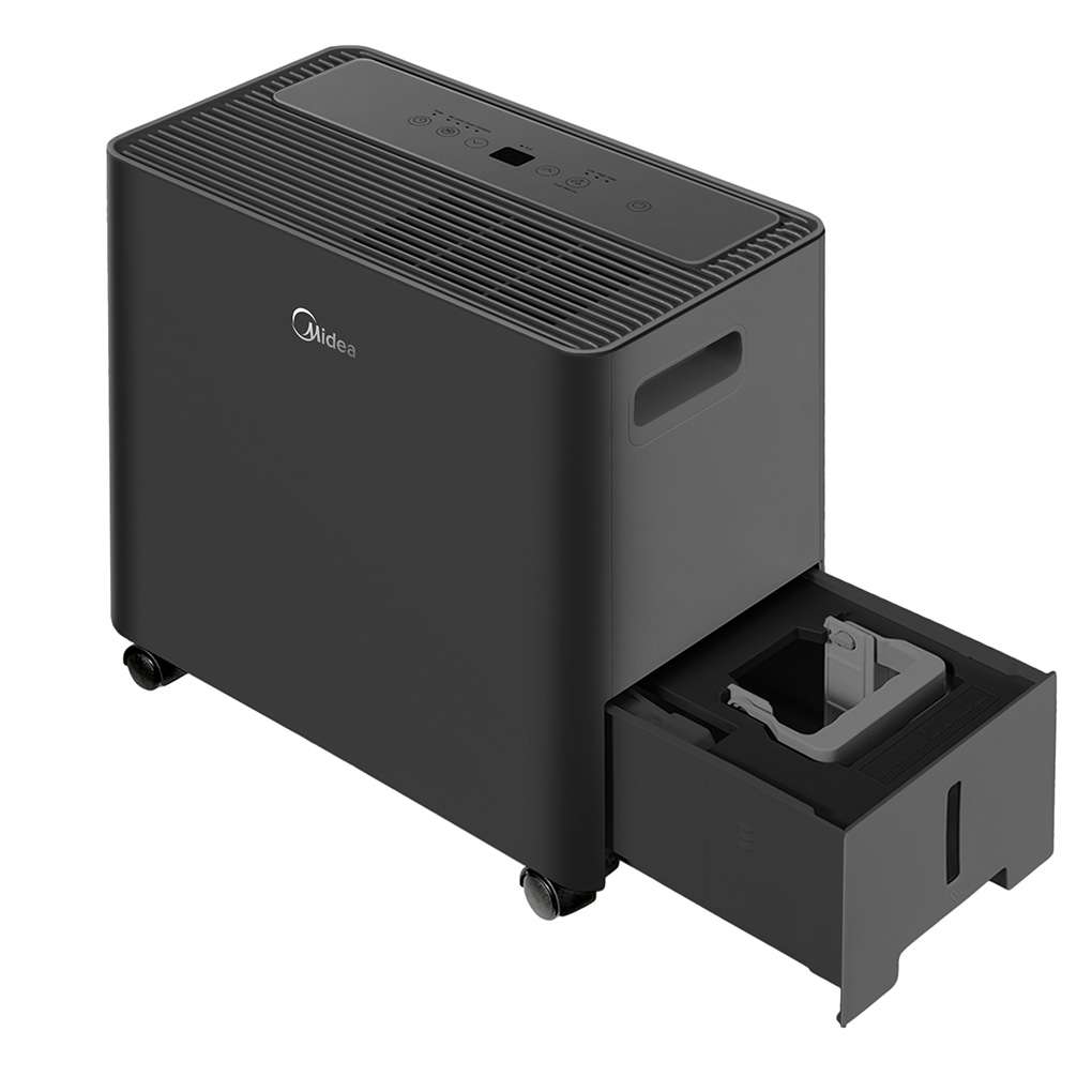 50 pt. Smart Access Dehumidifier with Built-in Pump for spaces up to 4,500 sq. ft. MAD50PS1AWBL