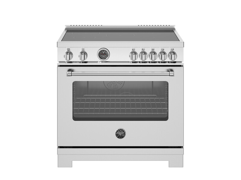 36 inch Induction Range, 5 Heating Zones and Cast Iron Griddle, Electric Self-Clean Oven MAS365ICFEPXT