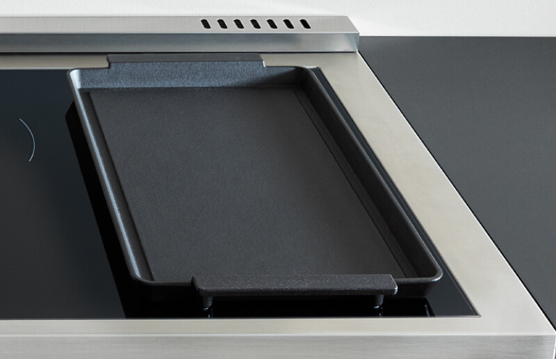 48 inch Induction Range, 6 Heating Zones and Cast Iron Griddle, Electric Self-Clean Oven MAS486IGFEPXT