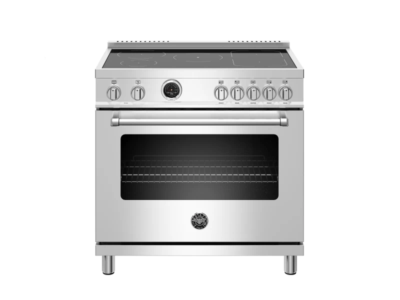 36 inch Induction Range, 5 Heating Zones, Electric Self-Clean Oven MAST365INSXT