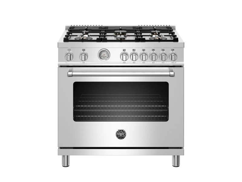 36 inch All Gas Range, 6 Brass Burners and Cast Iron Griddle MAST366GASXT