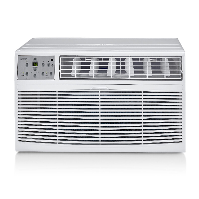 Midea 8,000 BTU 230V Through the Wall Air Conditioner with Heat White MAT08H1ZWT Picture 1