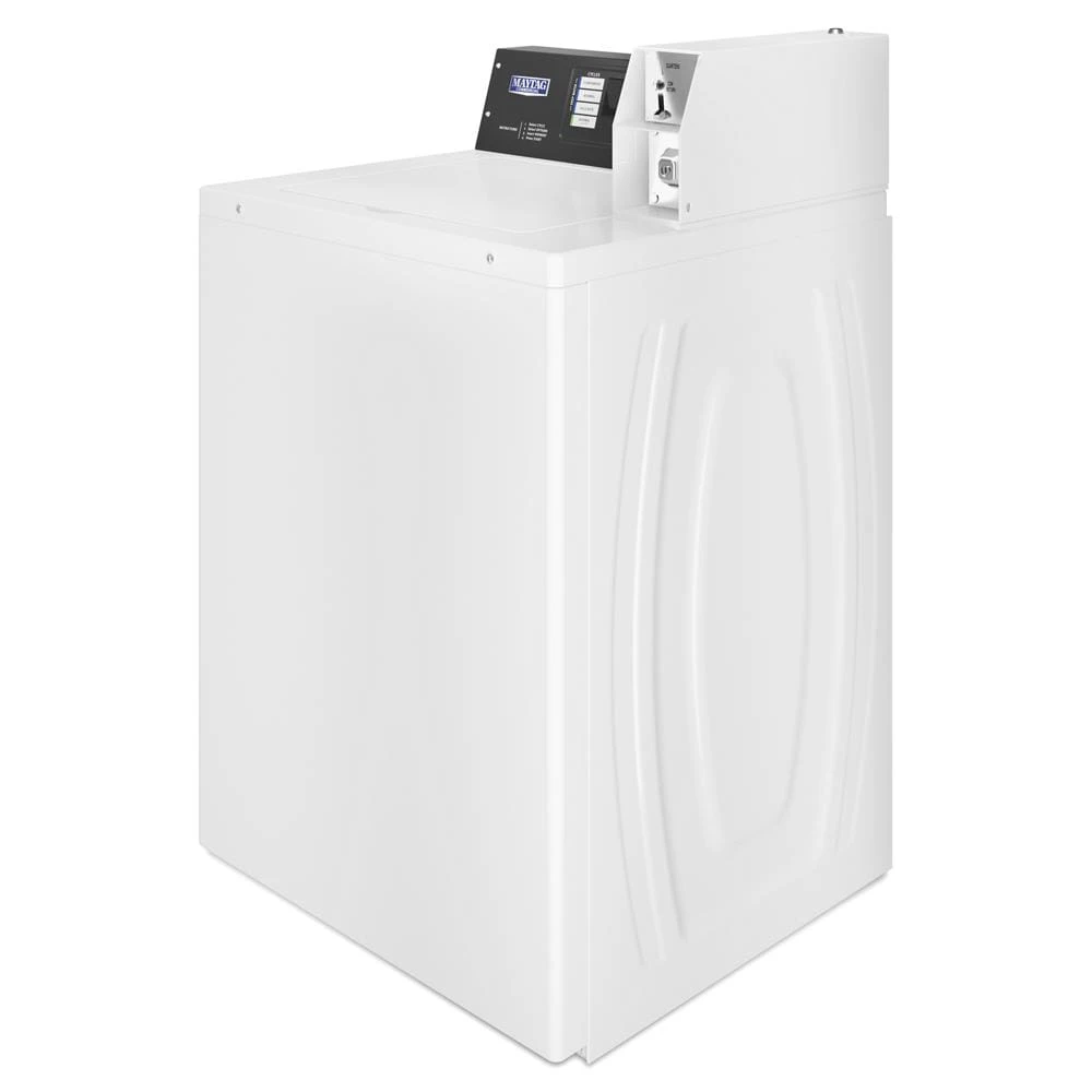 Commercial Top-Load Washer, Coin Drop Ready MAT24PDAGW