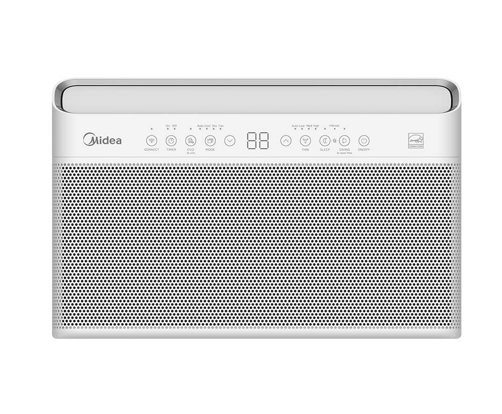Midea 12,000 BTU U-shaped Air Conditioner White MAW12AV1QWT Picture 1