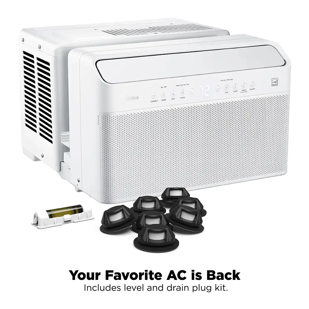 12,000 BTU DOE U-Shaped Smart Window Air Conditioner, for spaces up to 550 sq. ft. MAW12AV1QWTC