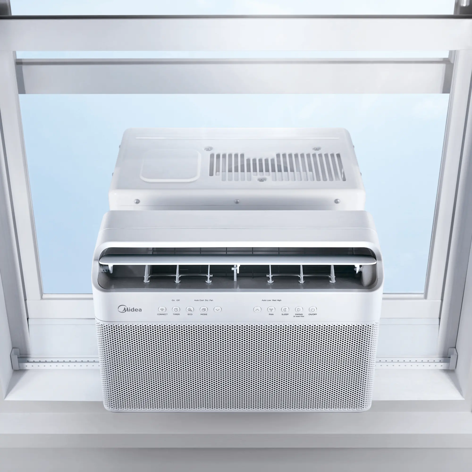 12,000 BTU DOE U-Shaped Smart Window Air Conditioner, for spaces up to 550 sq. ft. MAW12AV1QWTC