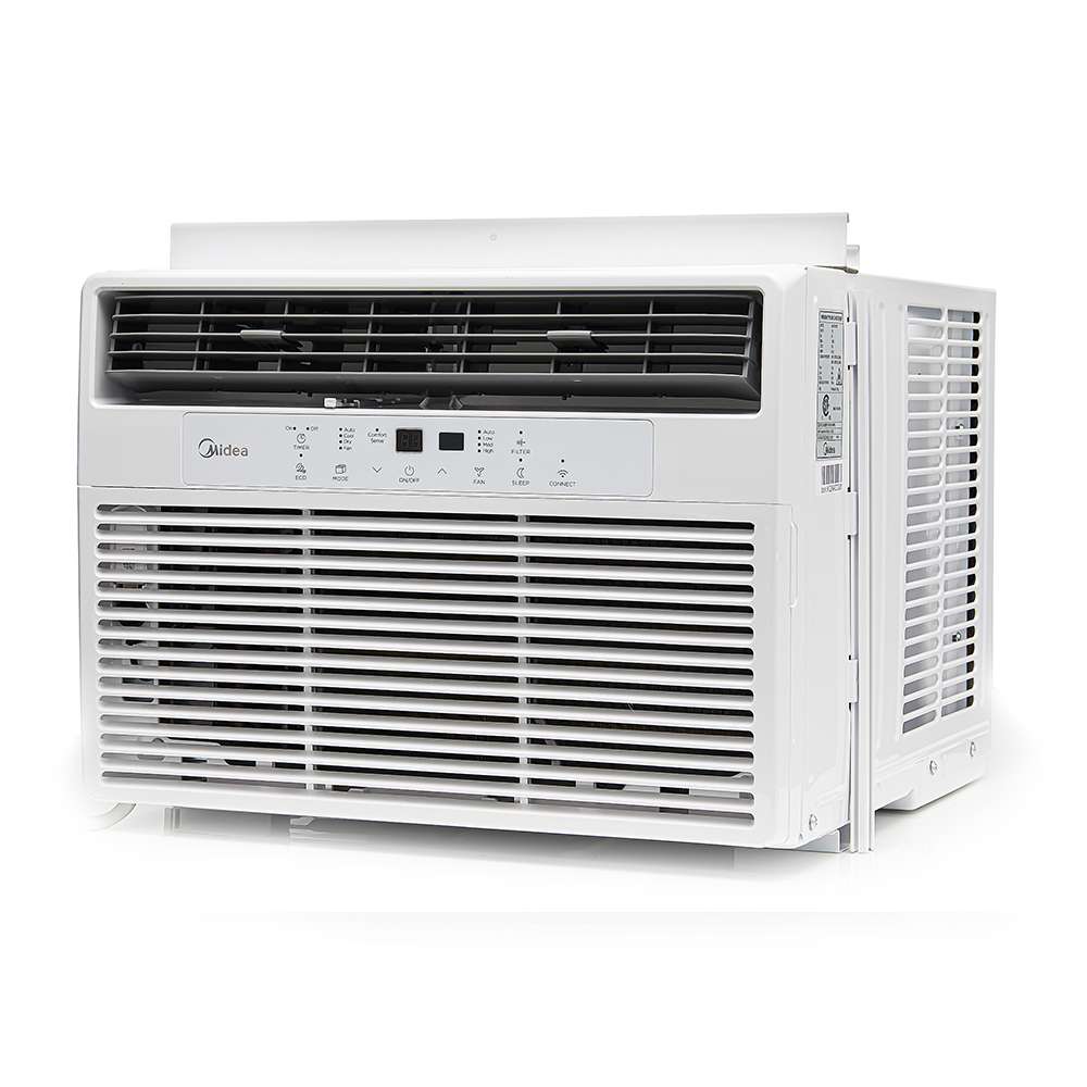 12,000 BTU Cools up to 550 sq. ft. Smart Window Air Conditioner with ComfortSense Remote MAW12S1WWTT
