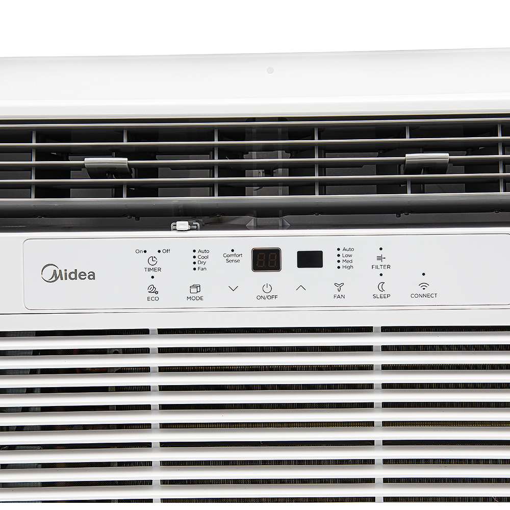 12,000 BTU Cools up to 550 sq. ft. Smart Window Air Conditioner with ComfortSense Remote MAW12S1WWTT