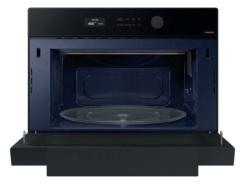1.2 cu. ft. Countertop Microwave with Power Convection in Black Glass MC12DB8700CKAA