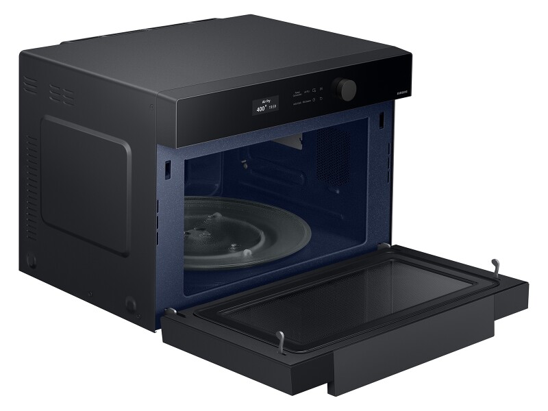 1.2 cu. ft. Countertop Microwave with Power Convection in Black Glass MC12DB8700CKAA