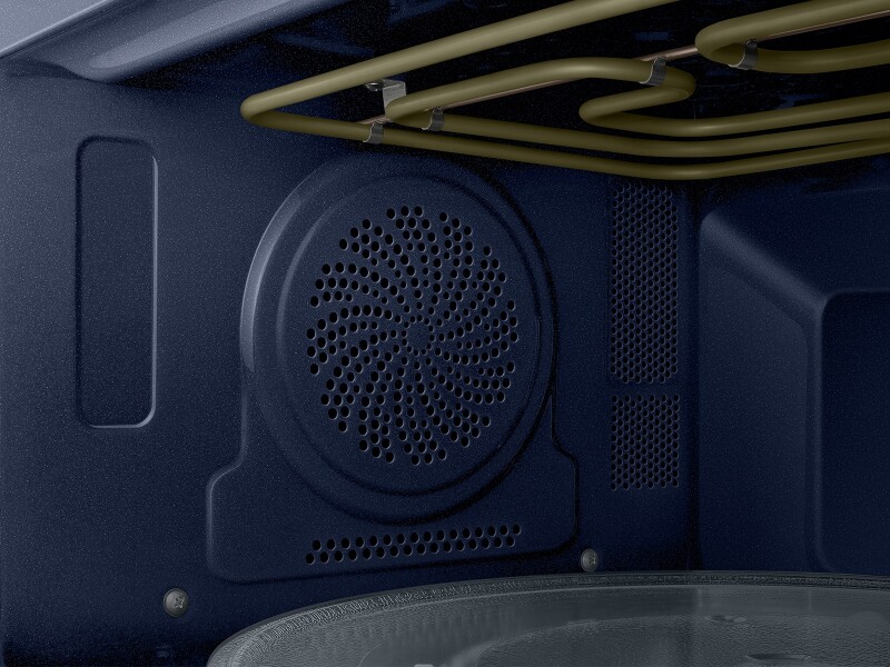 1.2 cu. ft. Countertop Microwave with Power Convection in Black Glass MC12DB8700CKAA